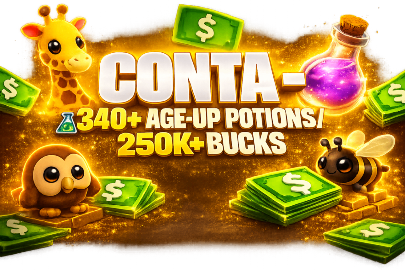 🧪340+ AGE-UP POTIONS/💸250K+ BUCKS
