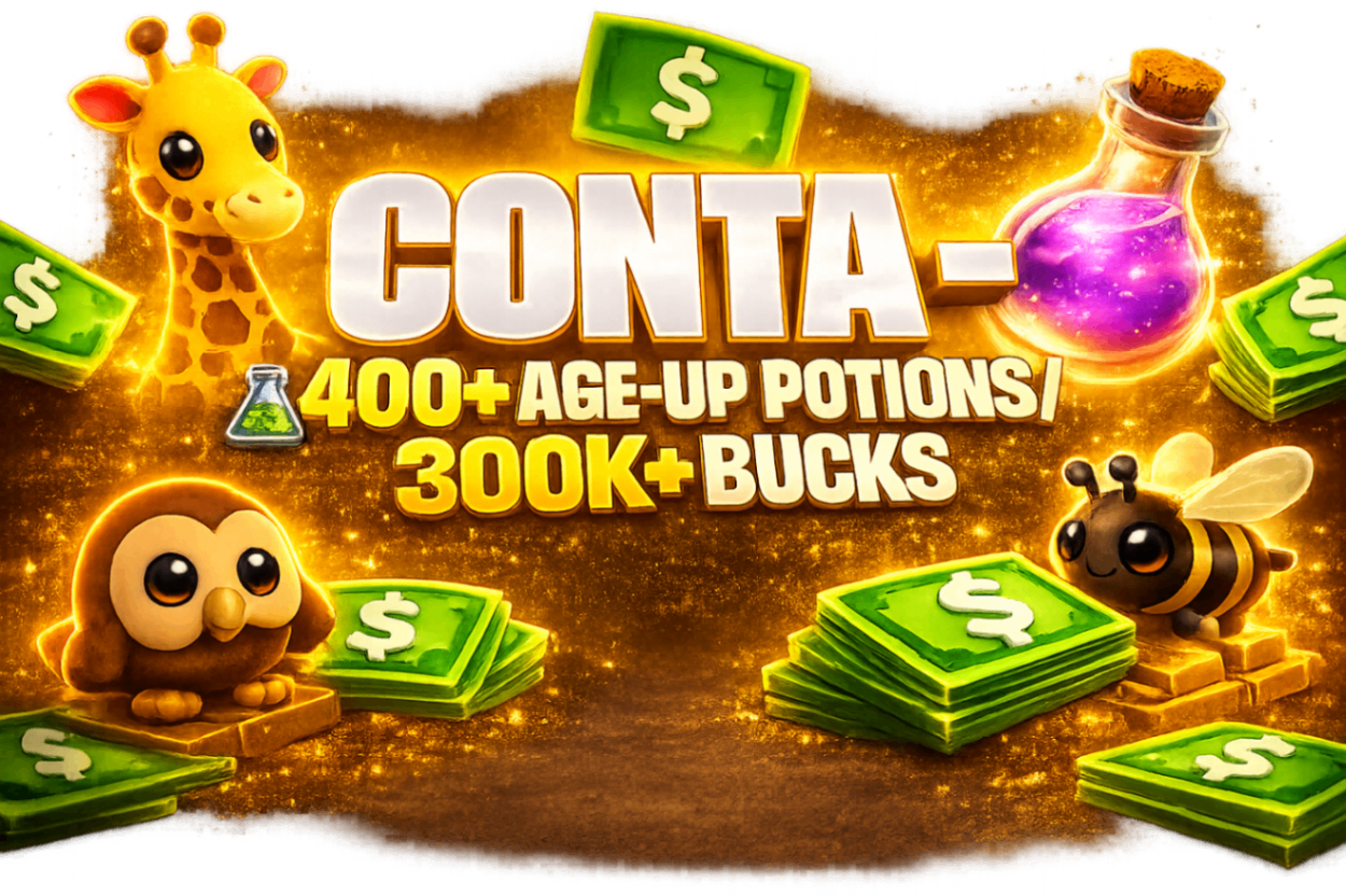 🧪400+ AGE-UP POTIONS/💸300K+ BUCKS