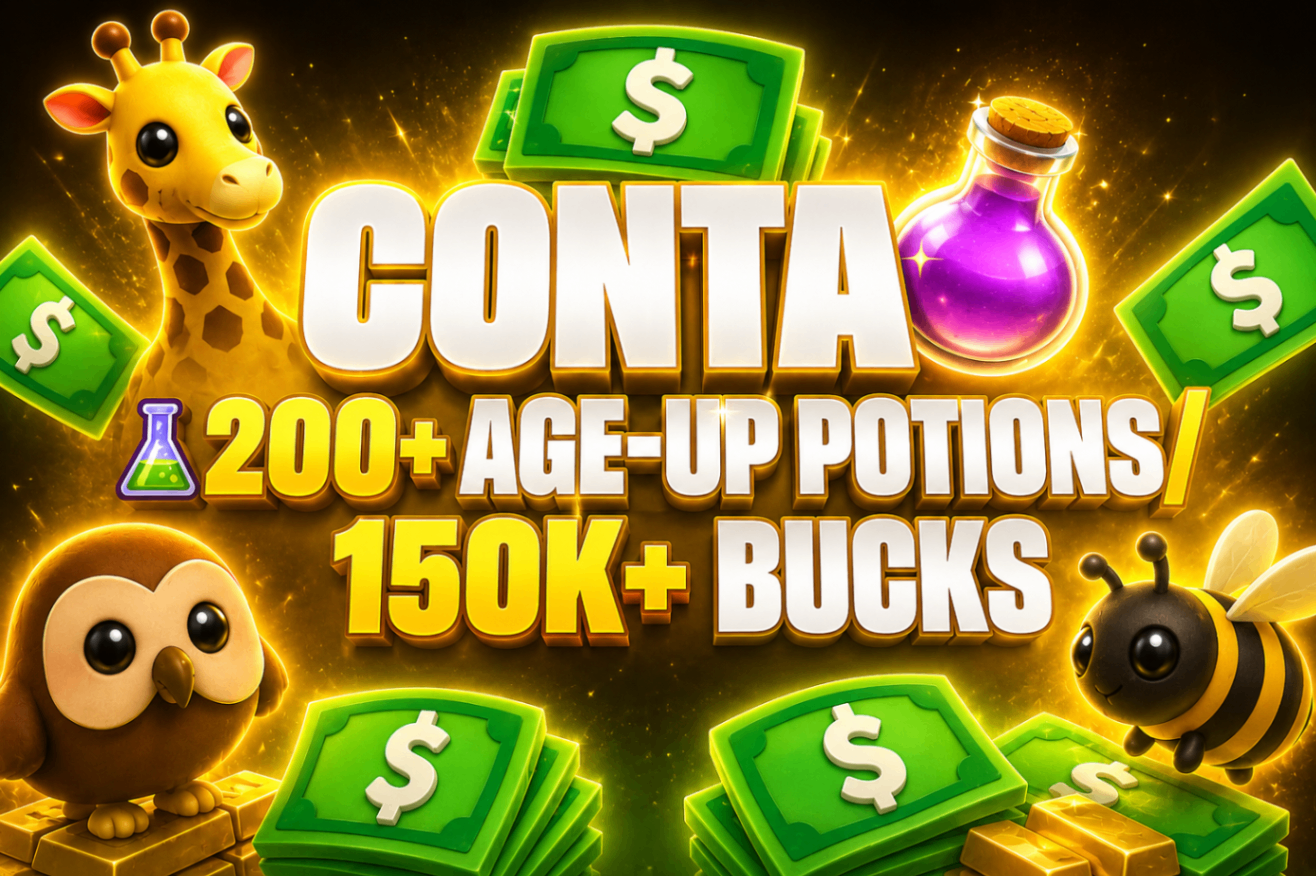 🧪200+ AGE-UP POTIONS/💸150K+ BUCKS