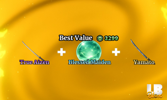 TRUE AIZEN + BLESSED MAIDEN + YAMATO