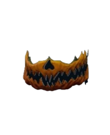 GOLDEN PUMPKIN MASK