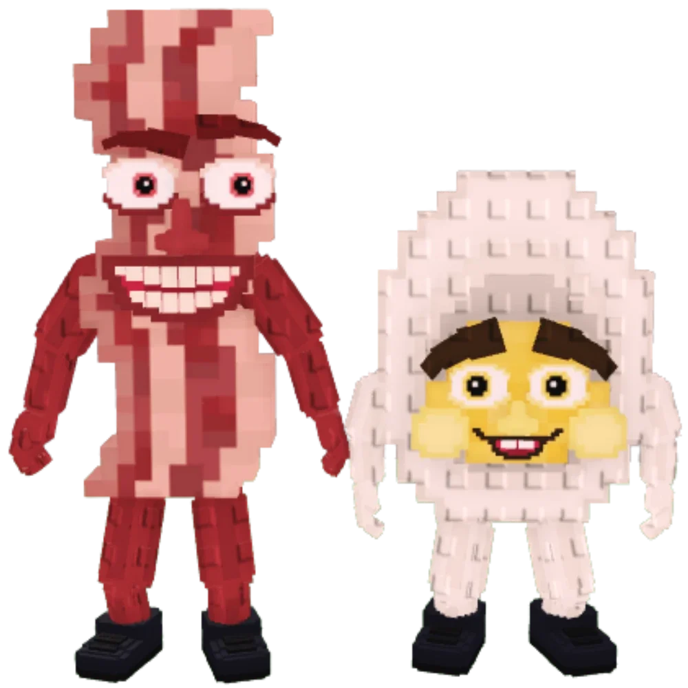 🥓BACURU AND EGGURU🍳 - 24M/S💸