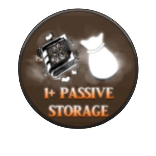 1+ PASSIVE STORAGE